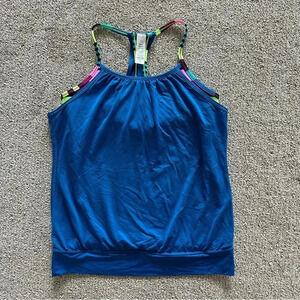 Ivivva by Lululemon Girl’s Double Dutch Tank Top Size 14